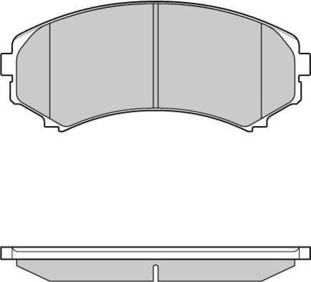 E.T.F. 12-1001 - Тормозные колодки, дисковые, комплект autospares.lv