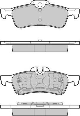 Pemebla JAPPP-0015AF - Тормозные колодки, дисковые, комплект autospares.lv