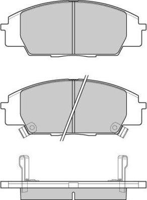 Remsa BPM0735.02 - Тормозные колодки, дисковые, комплект autospares.lv