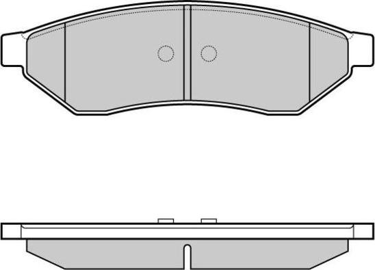 E.T.F. 12-1162 - Тормозные колодки, дисковые, комплект autospares.lv