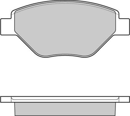 E.T.F. 12-1113 - Тормозные колодки, дисковые, комплект autospares.lv