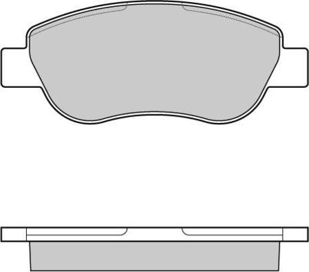 E.T.F. 12-1186 - Тормозные колодки, дисковые, комплект autospares.lv