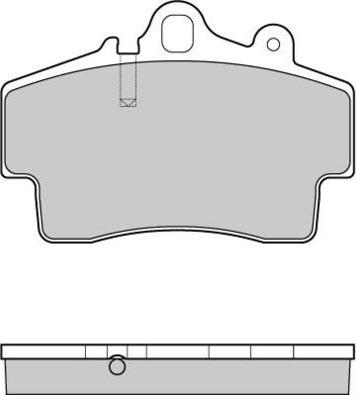 E.T.F. 12-1179 - Тормозные колодки, дисковые, комплект autospares.lv