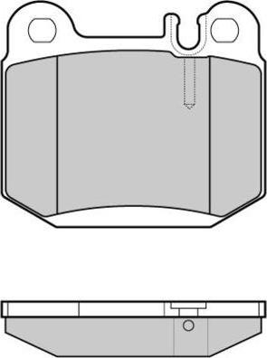 E.T.F. 12-1177 - Тормозные колодки, дисковые, комплект autospares.lv