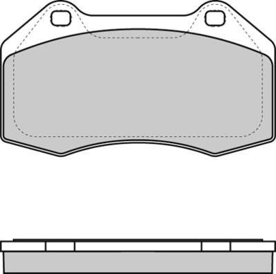 Stark SKBP-0011233 - Тормозные колодки, дисковые, комплект autospares.lv