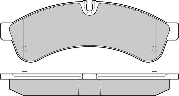 E.T.F. 12-1365 - Тормозные колодки, дисковые, комплект autospares.lv