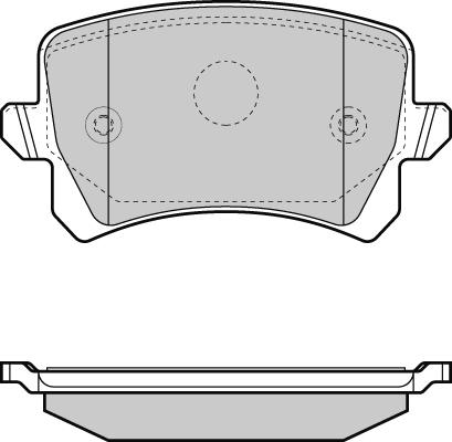 E.T.F. 12-1366 - Тормозные колодки, дисковые, комплект autospares.lv