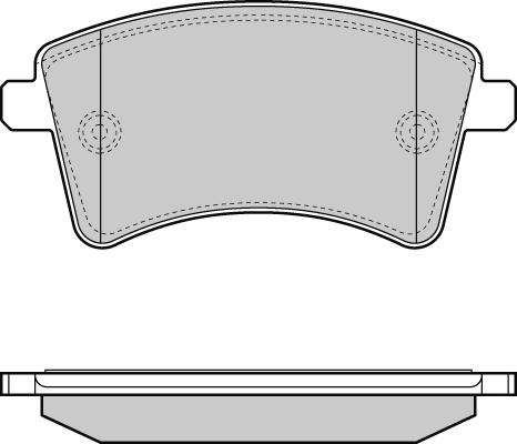 E.T.F. 12-1367 - Тормозные колодки, дисковые, комплект autospares.lv