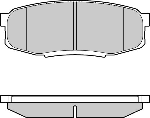 E.T.F. 12-1382 - Тормозные колодки, дисковые, комплект autospares.lv