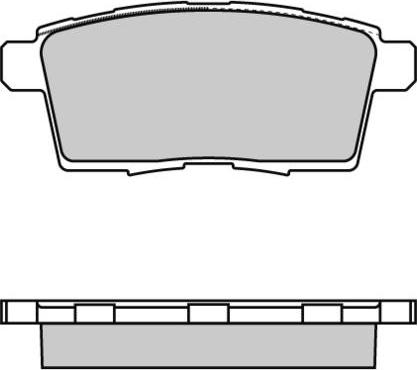 E.T.F. 12-1333 - Тормозные колодки, дисковые, комплект autospares.lv