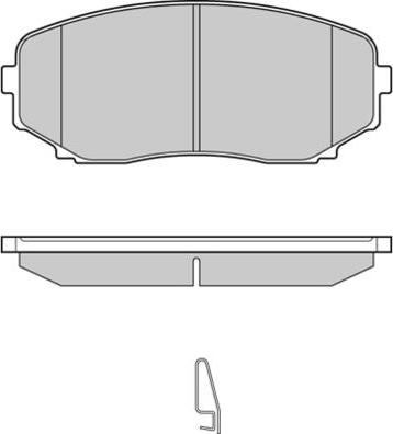 Raybestos PGD1258AC - Тормозные колодки, дисковые, комплект autospares.lv