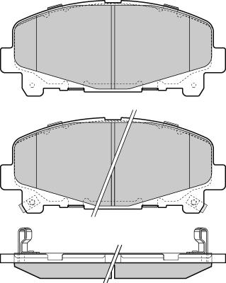 Maxgear 19-3000 - Тормозные колодки, дисковые, комплект autospares.lv