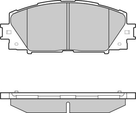 E.T.F. 12-1249 - Тормозные колодки, дисковые, комплект autospares.lv