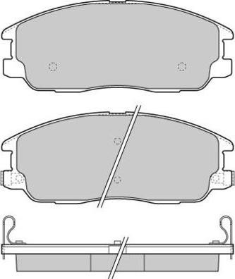 Wagner QC955 - Тормозные колодки, дисковые, комплект autospares.lv