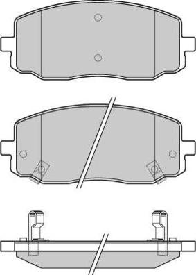 USN R37474 - Тормозные колодки, дисковые, комплект autospares.lv