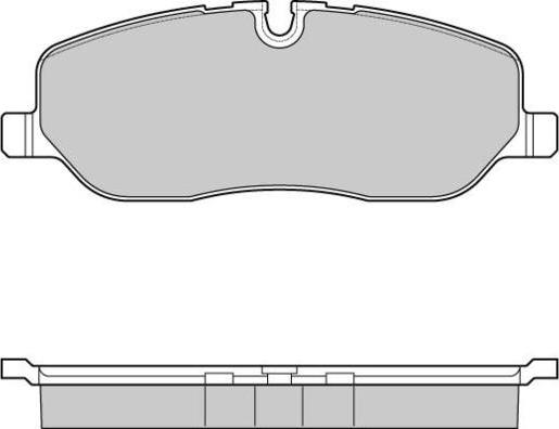 E.T.F. 12-1206 - Тормозные колодки, дисковые, комплект autospares.lv