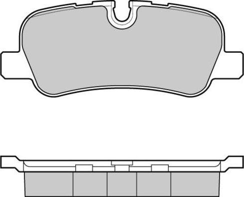 E.T.F. 12-1207 - Тормозные колодки, дисковые, комплект autospares.lv