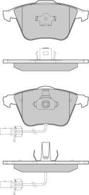 E.T.F. 12-1214 - Тормозные колодки, дисковые, комплект autospares.lv