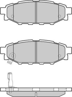 GMC 2427101 - Тормозные колодки, дисковые, комплект autospares.lv