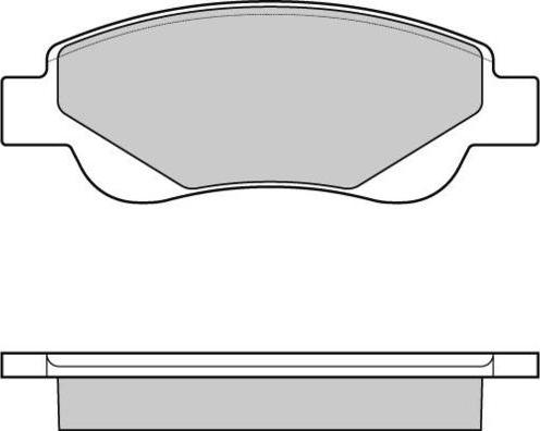 E.T.F. 12-1225 - Тормозные колодки, дисковые, комплект autospares.lv