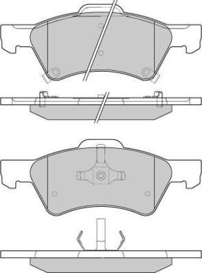 Jurid 573238J-D - Тормозные колодки, дисковые, комплект autospares.lv