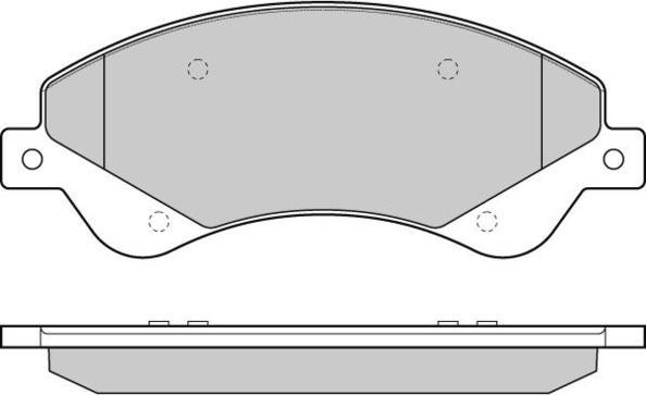 E.T.F. 12-1273 - Тормозные колодки, дисковые, комплект autospares.lv