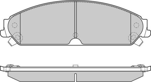 E.T.F. 12-1277 - Тормозные колодки, дисковые, комплект autospares.lv