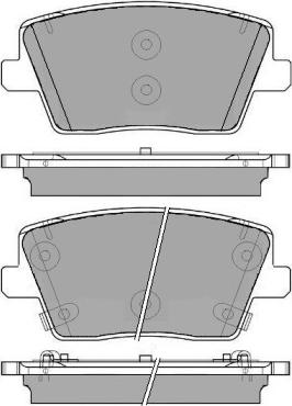 Jurid 573875D - Тормозные колодки, дисковые, комплект autospares.lv