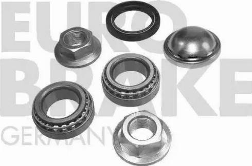 Eurobrake 5401762516 - Подшипник ступицы колеса, комплект autospares.lv