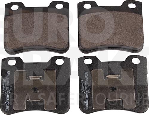 Eurobrake 5502221935 - Тормозные колодки, дисковые, комплект autospares.lv