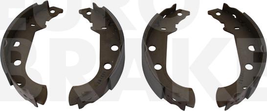 Eurobrake 58492799489 - Комплект тормозных колодок, барабанные autospares.lv