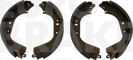 Eurobrake 58492799519 - Комплект тормозных колодок, барабанные autospares.lv