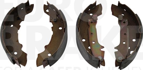 Eurobrake 58492799308 - Комплект тормозных колодок, барабанные autospares.lv