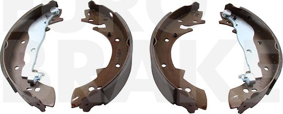 Eurobrake 58492799307 - Комплект тормозных колодок, барабанные autospares.lv