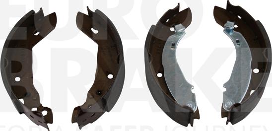 Eurobrake 58492799389 - Комплект тормозных колодок, барабанные autospares.lv