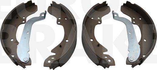 Eurobrake 58492799374 - Комплект тормозных колодок, барабанные autospares.lv