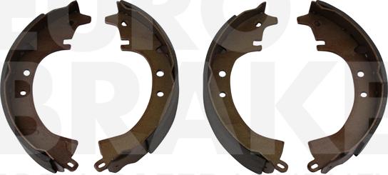 Eurobrake 58492799257 - Комплект тормозных колодок, барабанные autospares.lv