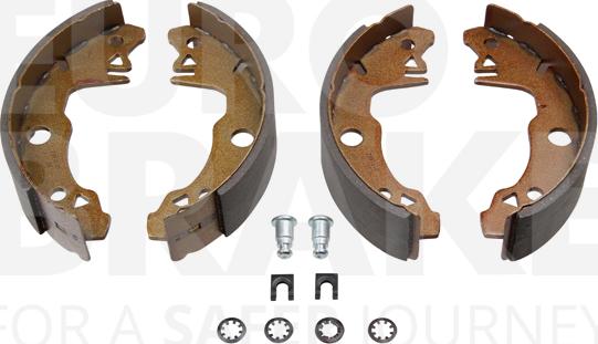 Eurobrake 58492799228 - Комплект тормозов, ручник, парковка autospares.lv