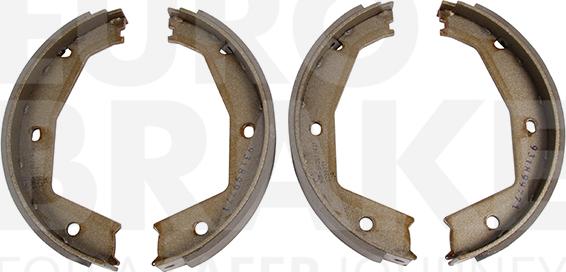 Eurobrake 58492799771 - Комплект тормозов, ручник, парковка autospares.lv