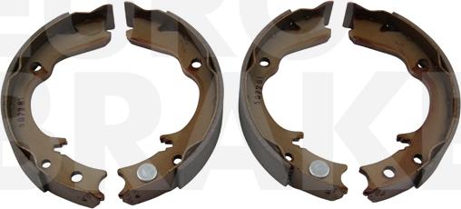 Eurobrake 58492744646 - Комплект тормозных колодок, барабанные autospares.lv