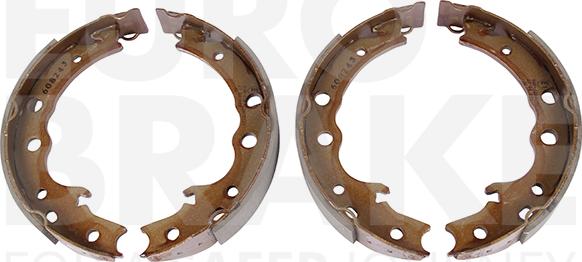 Eurobrake 58492744858 - Комплект тормозных колодок, барабанные autospares.lv