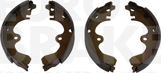 Eurobrake 58492745424 - Комплект тормозных колодок, барабанные autospares.lv