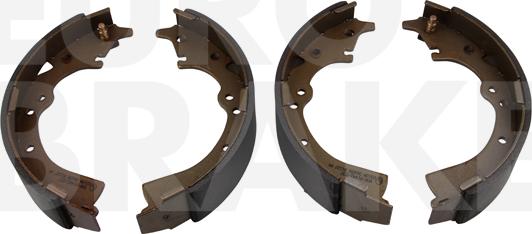 Eurobrake 58492745426 - Комплект тормозных колодок, барабанные autospares.lv