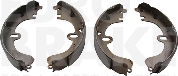 Eurobrake 58492745423 - Комплект тормозных колодок, барабанные autospares.lv