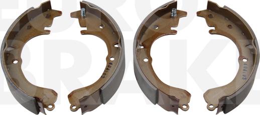 Eurobrake 58492745502 - Комплект тормозных колодок, барабанные autospares.lv