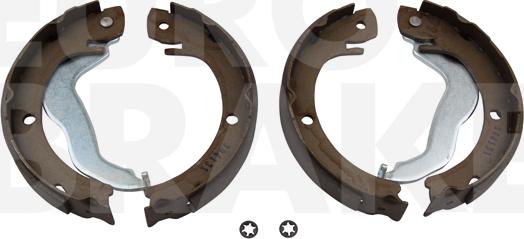 Eurobrake 58492745809 - Комплект тормозов, ручник, парковка autospares.lv