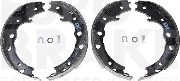 Eurobrake 58492745881 - Комплект тормозов, ручник, парковка autospares.lv