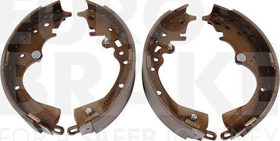 Eurobrake 58492745878 - Комплект тормозных колодок, барабанные autospares.lv