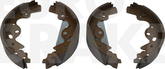 Eurobrake 58492740699 - Комплект тормозных колодок, барабанные autospares.lv