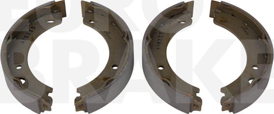 Eurobrake 58492748538 - Комплект тормозов, ручник, парковка autospares.lv